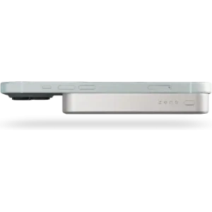 ZENS Slim Qi2 Alumínium Powerbank 10000 mAh MagSafe / Qi2 (fehér)