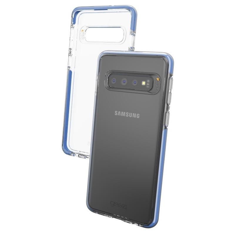 Gear4 Distributor - 4895200206637 - GER013BLU - GEAR4 D3O Piccadilly Samsung Galaxy S10 (blue) - B2B homescreen