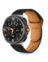 Pasek Tech-Protect Leatherfit do Samsung Galaxy Watch 8 / Classic 40/44/46mm Black