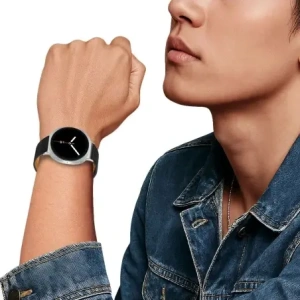 Pasek Tech-Protect Leatherfit do Samsung Galaxy Watch 8 / Classic 40/44/46mm Black