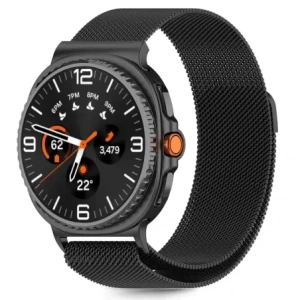 Pasek Tech-Protect Milaneseband do Samsung Galaxy Watch 8 / Classic 40/44/46mm Black