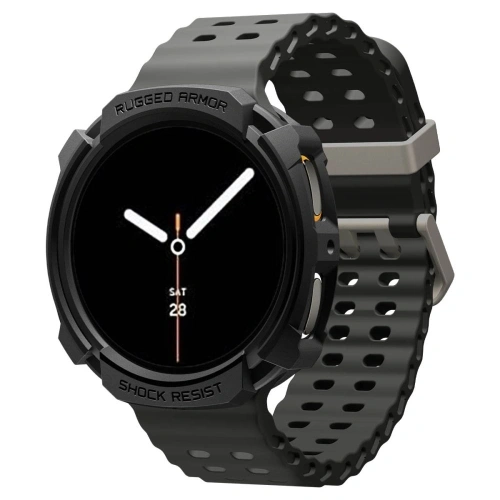 Etui Spigen Rugged Armor do Samsung Galaxy Watch 8 40mm Matte Black