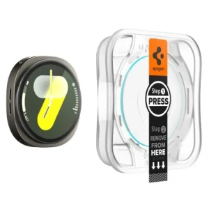 Szkło hartowane Spigen Glas.tr ez-Fit do Samsung Galaxy Watch 8 40mm Clear [2 PACK]