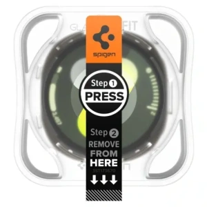 Szkło hartowane Spigen Glas.tr ez-Fit do Samsung Galaxy Watch 8 44mm Clear [2 PACK]