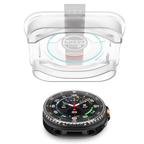 Szkło hartowane Spigen Glas.tr ez-Fit do Samsung Galaxy Watch 8 Classic 46mm Clear [2 PACK]