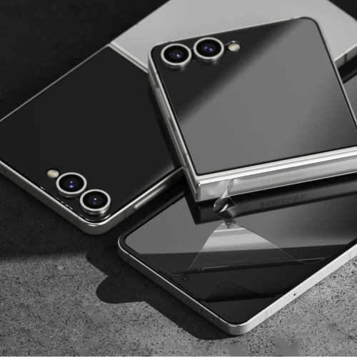 Zestaw folii ochronnych 3w1 Ringke Protector Pro do Samsung Galaxy Z Flip 7 Clear