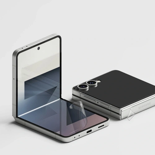 Zestaw folii ochronnych 3w1 Ringke Protector Pro do Samsung Galaxy Z Flip 7 Clear