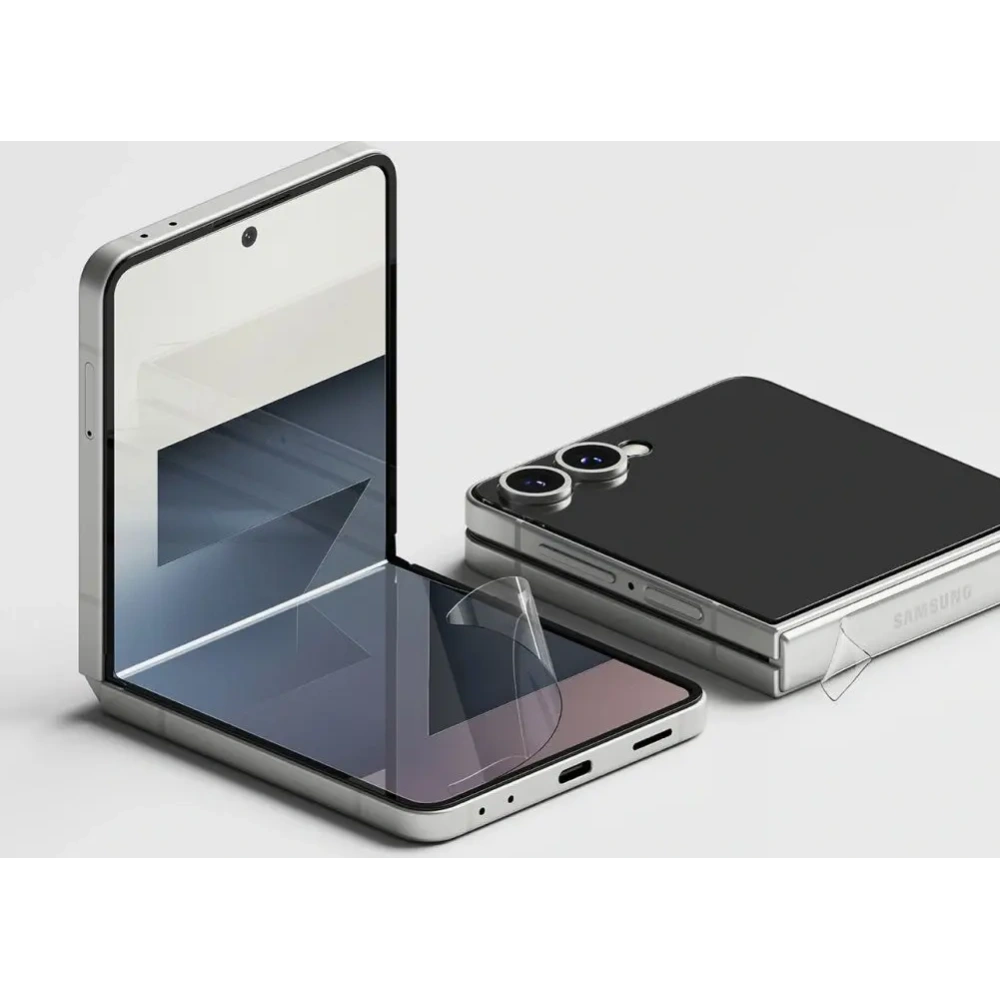 Zestaw folii ochronnych 3w1 Ringke Protector Pro do Samsung Galaxy Z Flip 7 Clear