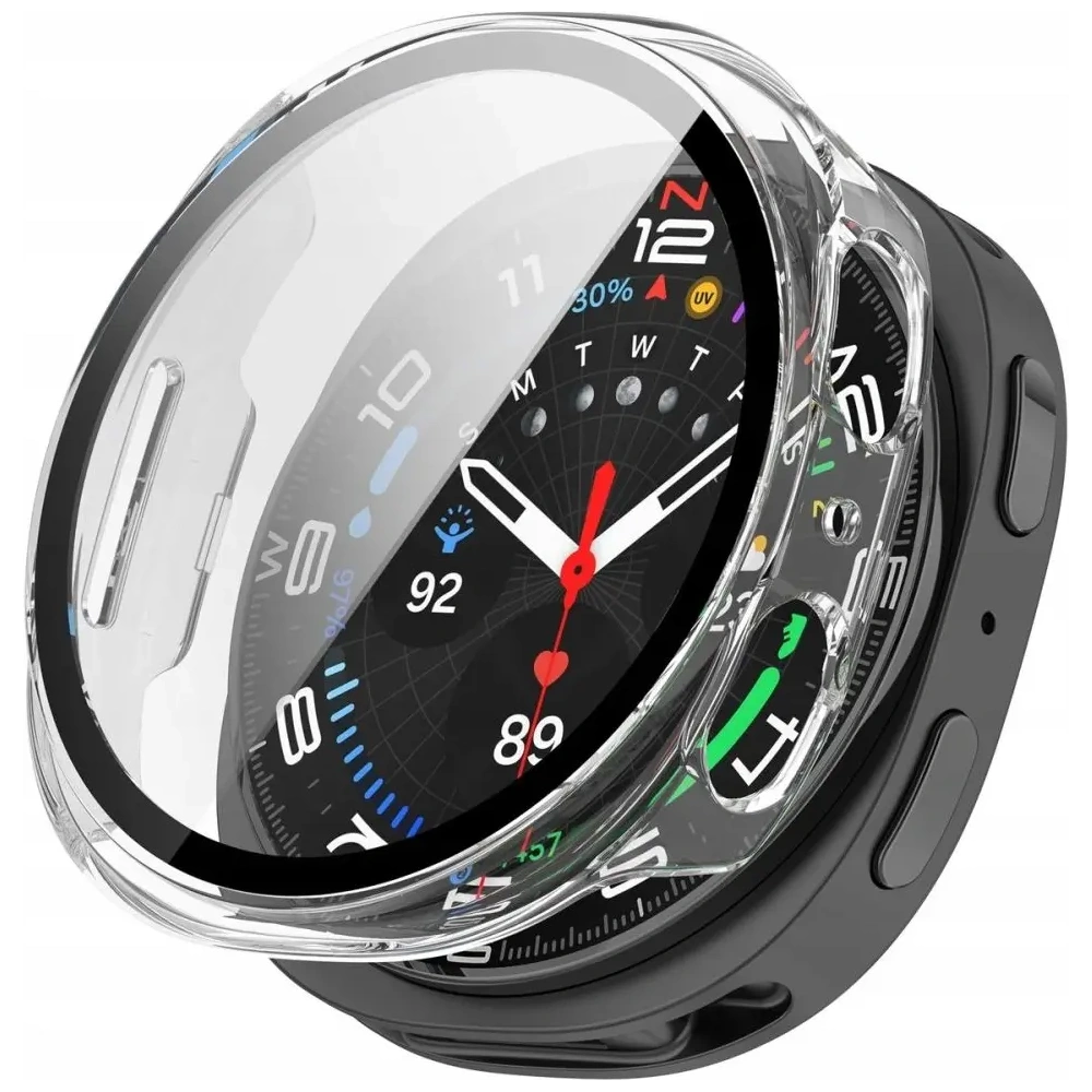 Etui Tech-Protect Defense do Samsung Galaxy Watch 8 44mm Clear