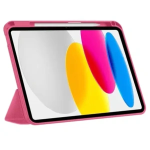 Etui Tech-Protect SmartCase Pen Canvas do Apple iPad 10.9" 2022 / 11" 2025 Magenta Bloom