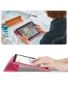 Etui Tech-Protect SmartCase Pen Canvas do Apple iPad 10.9" 2022 / 11" 2025 Magenta Bloom