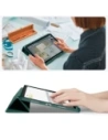 Etui Tech-Protect SmartCase Pen Canvas do Apple iPad 10.9" 2022 / 11" 2025 Moss Green