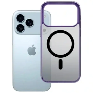 Etui 3MK Frosty MagCase do Apple iPhone 17 Pro fioletowy