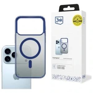 Etui 3MK Frosty MagCase do Apple iPhone 17 Pro niebieski