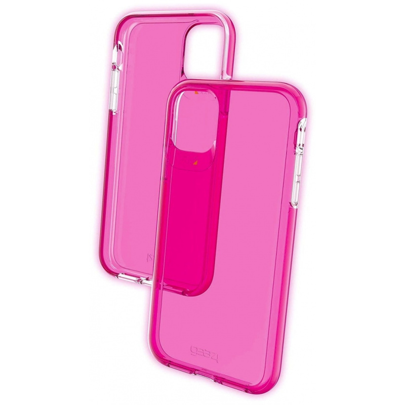 Gear4 Distributor - 840056100923 - GER029PNK - GEAR4 D3O Crystal Palace Apple iPhone 11 Pro (Neon Pink) - B2B homescreen