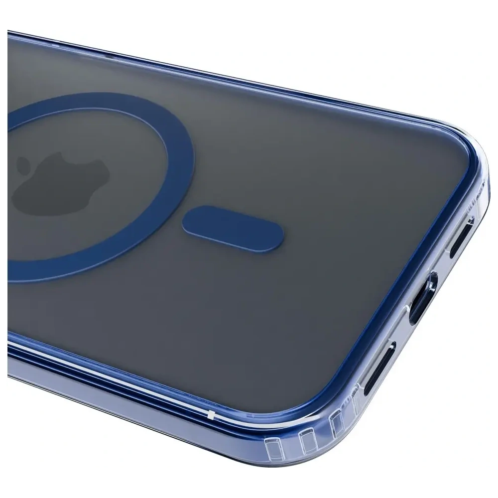Etui 3MK Frosty MagCase do Apple iPhone 17 Pro niebieski