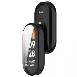 Etui z osłoną ekranu Bizon Case Watch Felipe do Xiaomi Smart Band 10 czarne