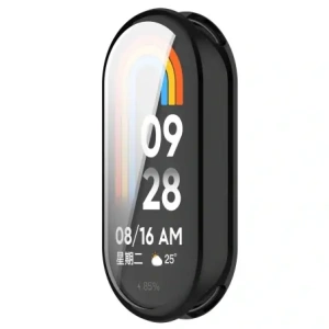 Etui z osłoną ekranu Bizon Case Watch Felipe do Xiaomi Smart Band 10 czarne