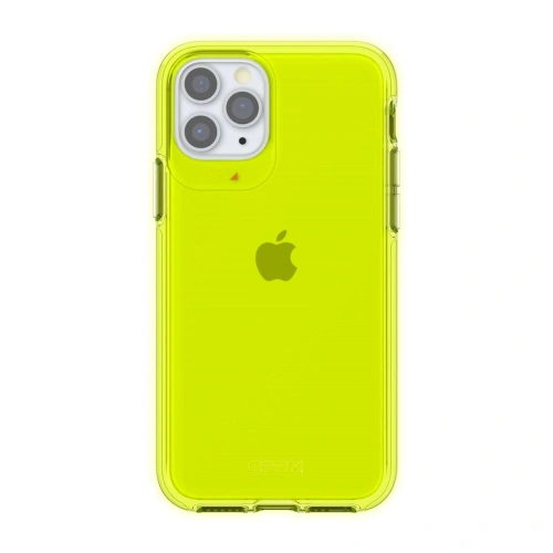Etui GEAR4 D3O Crystal Palace Apple iPhone 11 Pro (Neon Yellow)