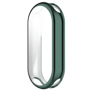 Etui z osłoną ekranu Bizon Case Watch Felipe do Xiaomi Smart Band 10 zielone
