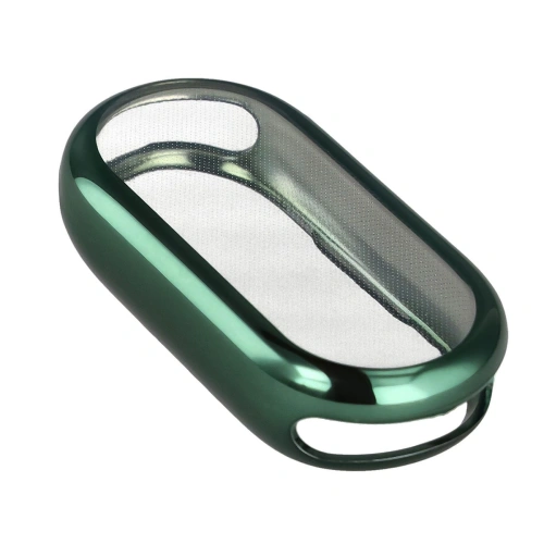 Etui z osłoną ekranu Bizon Case Watch Felipe do Xiaomi Smart Band 10 zielone
