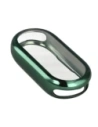 Etui z osłoną ekranu Bizon Case Watch Felipe do Xiaomi Smart Band 10 zielone