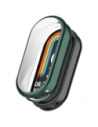 Etui z osłoną ekranu Bizon Case Watch Felipe do Xiaomi Smart Band 10 zielone