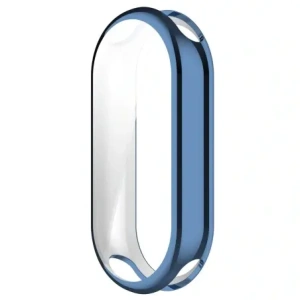 Etui z osłoną ekranu Bizon Case Watch Felipe do Xiaomi Smart Band 10 niebieskie