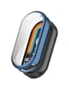 Etui z osłoną ekranu Bizon Case Watch Felipe do Xiaomi Smart Band 10 niebieskie