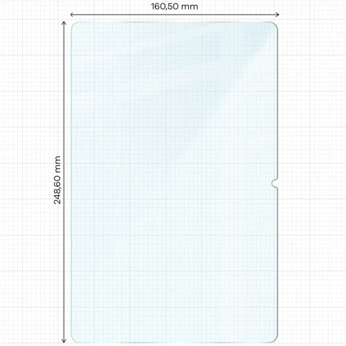 Szkło hartowane do tabletu Bizon Glass Tab Clear do Xiaomi Redmi Pad 2 [2 PACK]