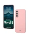 Etui Bizon Case Łupka do OnePlus Nord 5 różowe