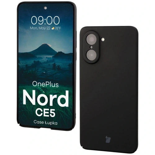Etui Bizon Case Łupka do OnePlus Nord CE5 5G czarne
