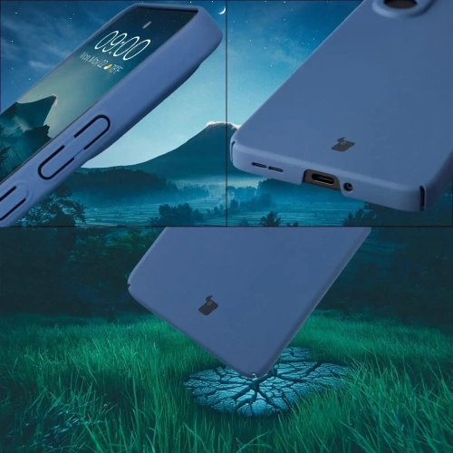 Etui Bizon Case Łupka do OnePlus Nord CE5 5G niebieskie