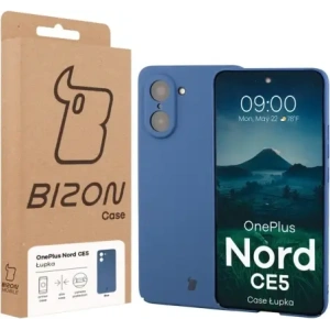 Etui Bizon Case Łupka do OnePlus Nord CE5 5G niebieskie
