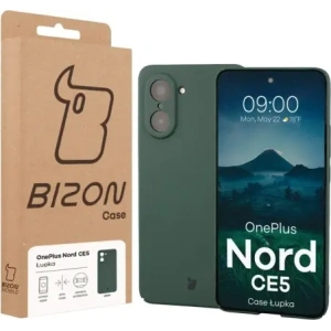 Etui Bizon Case Łupka do OnePlus Nord CE5 5G zielone