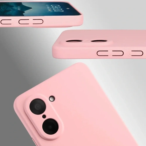 Etui Bizon Case Łupka do OnePlus Nord CE5 5G różowe