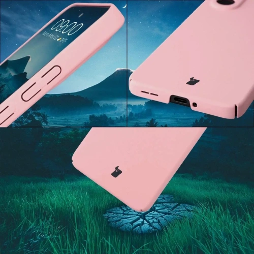 Etui Bizon Case Łupka do OnePlus Nord CE5 5G różowe