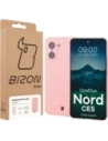Etui Bizon Case Łupka do OnePlus Nord CE5 5G różowe