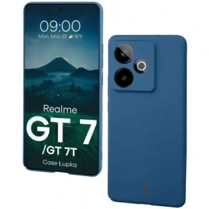 Etui Bizon Case Łupka do Realme GT 7 / 7T niebieskie