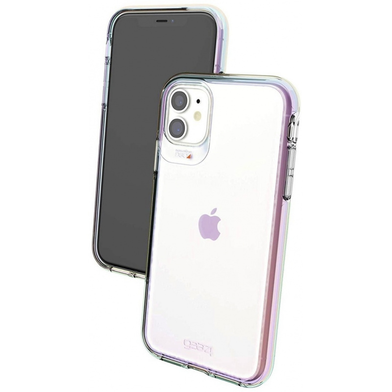 Gear4 Distributor - 840056100909 - GER036IRID - GEAR4 D3O Crystal Palace Apple iPhone 11 (Iridescent) - B2B homescreen