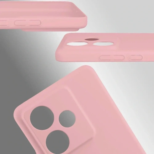 Etui Bizon Case Łupka do Realme GT 7 / 7T różowe