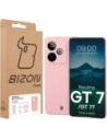 Etui Bizon Case Łupka do Realme GT 7 / 7T różowe