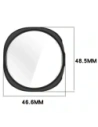 Etui z osłoną ekranu Bizon Case Watch Felipe do Samsung Galaxy Watch 8 44mm czarne