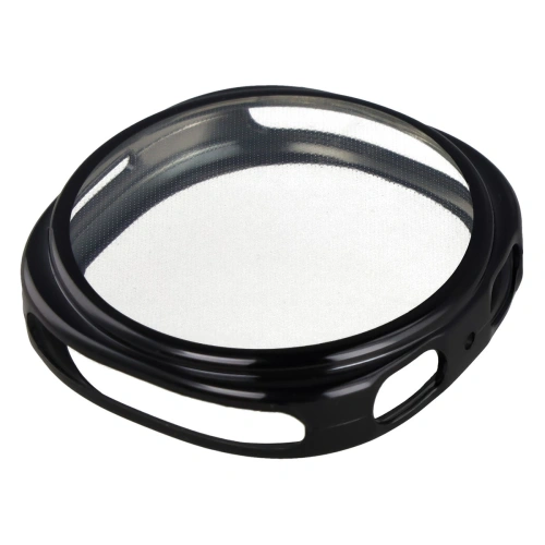 Etui z osłoną ekranu Bizon Case Watch Felipe do Samsung Galaxy Watch 8 44mm czarne