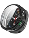 Etui z osłoną ekranu Bizon Case Watch Felipe do Samsung Galaxy Watch 8 44mm czarne