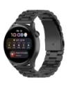 Pasek ze stali nierdzewnej do smartwatcha Bizon Strap Watch Aura QuickRelease 20mm czarny