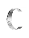 Pasek ze stali nierdzewnej do smartwatcha Bizon Strap Watch Aura QuickRelease 20mm srebrny
