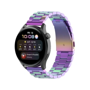 Bizon Armbanduhren Aura QuickRelease 20mm Regenbogen