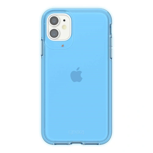Etui GEAR4 D3O Crystal Palace Apple iPhone 11 (Neon Blue)