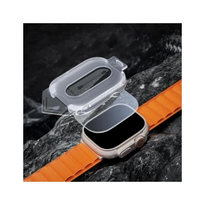 Szkło hartowane Tech-Protect Easy Set+ do Apple Watch Ultra 1 / 2 49mm Clear [2 PACK]